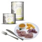 Preview: MjAMjAM DUO von zarter Ente & guter Pute an gedämpftem Kürbis, 400g, 11342