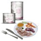 Preview: MjAMjAM DUO von zarter Ente & saftigem Hühnchen an Möhrchen, 400g, 11343