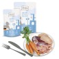 Preview: MjAMjAM Quetschie zarte Ente & Geflügel an leckeren Möhrchen, 300g, 11403