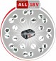 Preview: Bosch Rasentrimmer UniversalGrassCut 18 solo 06008C1D01