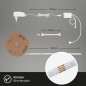 Preview: BRILONER - LED Band 5m, selbstklebend, inkl. Fernbedienung, 2267-150P
