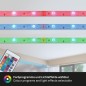 Preview: BRILONER  - LED Band 3m, inkl. Fernbedienung, inkl. Farbwechsel, selbstklebend, 2267-090P