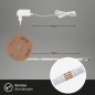 Preview: BRILONER  - LED Band 3m, inkl. Fernbedienung, inkl. Farbwechsel, selbstklebend, 2267-090P