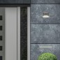 Preview: BRILONER – Solar LED Wandleuchte, 10 cm, anthrazit, 3133015