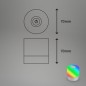 Preview: BRILONER LED Akku-Tischleuchte, 7 cm, Touch, 1,5W, 100lm, chrom-matt, 7462014