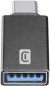 Preview: Cellularline Adapter CAR USB Type-A auf USB Type-C USBA2CCARADAPTERK