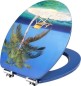Preview: Cornat WC-Sitz Art of Acryl, MDF, oval, mit Softclose-Funktion, KSDSC320