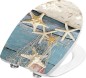 Preview: Cornat WC-Sitz Seestern, Thermoplast, oval, mit Softclose-Funktion, KSDSC102