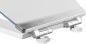 Preview: Cornat WC-Sitz White Shining LED, MDF, Reversed Edge, mit Softclose-Funktion, KSDSC363