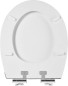 Preview: Cornat WC-Sitz White Shining LED, MDF, Reversed Edge, mit Softclose-Funktion, KSDSC363