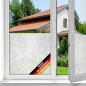 Preview: d-c-fix Fensterfolie Reispapier weiß, 45 cm x 2 m, selbstklebende blickdichte Sichtschutzfolie, F3460350