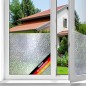 Preview: d-c-fix Fensterfolie Snow, 67,5 cm x 2 m, selbstklebende blickdichte Sichtschutzfolie, F3468011
