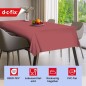 Preview: d-c-fix Tischdecke PVC-frei Mineral Red, 180 x 140 cm, eckig, F2362041