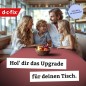 Preview: d-c-fix Tischdecke PVC-frei Mineral Red, 180 x 140 cm, eckig, F2362041