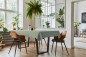 Preview: d-c-fix Tischdecke PVC-frei Sage Green, 220 x 150 cm, eckig, F2362033