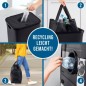 Preview: EASYmaxx Pfandflaschen Sammelbehälter 100 l, mit 2 x Flaschentasche,  15478