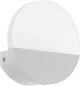 Preview: EGLO LED Wandlampe Metrass 1, Wandbeleuchtung für Innen aus Aluminium und satiniertem Kunststoff, warmweiß, 96039