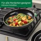 Preview: Fackelmann Chefkoch Aluminium-Pfanne Bielefeld Ø20 cm, mit Keramik-Antihaft-Beschichtung, 23363