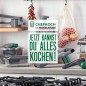 Preview: Fackelmann Chefkoch Nudelmaschine für leckere Pasta, Inklusive Tischhalterung und Anti-Rutsch-Boden, 23440