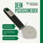 Preview: Fackelmann Chefkoch Pizzaschneider Premium – Perfekt für Pizza, Flammkuchen & Co, 18 cm, 23111