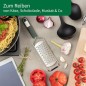 Preview: Fackelmann Chefkoch Premium Handreibe – 2-Wege Geätzte Reibefläche, Ergonomisch mit Soft-Touch-Griff, 23097