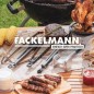 Preview: Fackelmann Steakpinzette zum feinen Greifen und Wenden – für Fleisch und Steak, 40197
