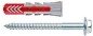 Preview: fischer DUOPOWER 10 x 50 S Universaldübel mit Sicherheitsschraube 535461
