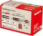 Preview: fischer DuoPower 6 x 30 S LD mit Schraube, 50 Dübel + 50 Schrauben, 535459