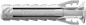 Preview: Fischer Spreizdübel SX Plus 12 x 60, Schachtel mit 25 Nylondübeln, 568012