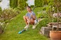 Preview: Gardena Set Akku-Grasschere ComfortCut Li, Rasenkantenschere und Teleskopstiel mit Rädern, 09889-20