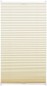 Preview: Gardinia Easyfix Plissee mit 2 Bedienschienen, 90 cm x 210 cm, Elfenbein, 33088