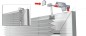 Preview: GARDINIA EASYFIX Plissee mit 2 Bedienschienen, 90 x 210 cm, Weiß, 33087