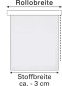 Preview: Gardinia Easyfix Thermo Rollo, 60 x 150 cm, Schiefer, 12544