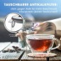 Preview: GOURMETmaxx Glas-Wasserkocher 1,7 Liter mit integrierter Beleuchtung, Edelstahl / Glas, 12053