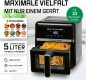 Preview: GOURMETmaxx Heißluftfritteuse - 5 L, mit 6 Funktionen, 8 Programmen inkl. Touch-Funktion, 16539