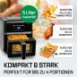 Preview: GOURMETmaxx Heißluftfritteuse - 5 L, mit 6 Funktionen, 8 Programmen inkl. Touch-Funktion, 16539