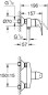 Preview: GROHE Start Curve Einhand Duscharmatur, 1/2, Chrom 23767000