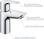 Preview: GROHE StartEdge - Einhand-Waschtischarmatur, 1/2, S Size, chrom, 23900001