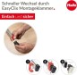 Preview: Hailo EasyClix Living Size L - Wechselfuß-Set für Hailo Stehleitern, 9947-001