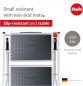 Preview: Hailo MK60 Mini Stahl-Trittleiter | 2 große Stufen mit Anti-Rutsch-Matten bis 150kg, 4310001