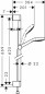 Preview: hansgrohe Croma Select E Brauseset 110 Vario mit Brausestange 65 cm, 26582400