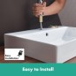 Preview: hansgrohe Logis Einhebel-Waschtischmischer 210 mit Schwenkauslauf und Zugstangen-Ablaufgarnitur, 71130000