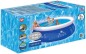 Preview: Happy People Rundpool, 360 x 76 cm, Blau, 77772