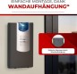 Preview: Heidemann Funkgong Set HX Flashlight (anthrazit, max. Reichweite 200 m, Lautstärke 4-stufig einstellbar bis 90 dB 8 Melodien einstellbar, Klingel, inkl. Sender + Empfänger, Türklingel) 70825 Anthrazit Funkgong Set HX Flashlight 70825