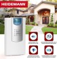 Preview: Heidemann Funkgong Set HX Flashlight, Reichweite 200 m, Lautstärke 4-stufig, 90 dB, 8 Melodien, 70824