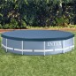 Preview: Intex 28031 Round Pool Cover - Poolabdeckplane - Ø 366 cm - Für Metal und Prism Frame Pool, Dunkelblau Dunkelblau 366 cm Single 1327200