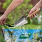Preview: Kent & Stowe Multifunktionshandschaufel, Edelstahl, Griff aus Esche, 35,5 cm, 734909