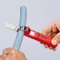 Preview: KNIPEX Abmantelungswerkzeug mit Schleppklinge, 165 mm, 16 20 165 SB