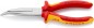 Preview: KNIPEX Flachrundzange mit Schneide, 26 26 200