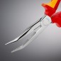 Preview: KNIPEX Flachrundzange mit Schneide, 26 26 200